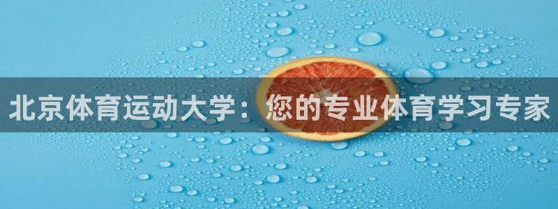 海南vsport体育官网下载:北京体育运动大学:您的专业体育